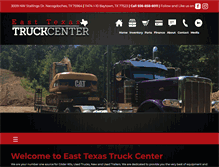 Tablet Screenshot of easttexastruckcenter.com